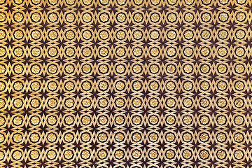 Image showing Gild wallpaper in Alcazar palace