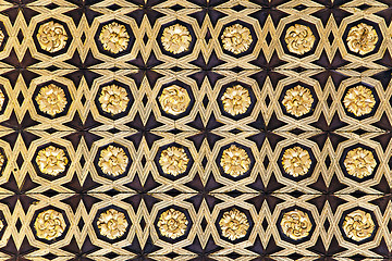 Image showing Gild wallpaper in Alcazar palace