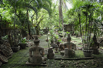 Image showing ASIA THAILAND CHIANG MAI WAT PHAN TAO