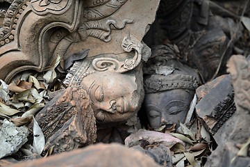 Image showing ASIA THAILAND CHIANG MAI WAT PHAN TAO