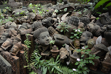 Image showing ASIA THAILAND CHIANG MAI WAT PHAN TAO