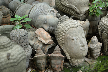 Image showing ASIA THAILAND CHIANG MAI WAT PHAN TAO