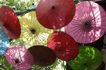 Image showing ASIA THAILAND CHIANG MAI WAT PHAN TAO