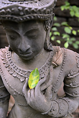 Image showing ASIA THAILAND CHIANG MAI WAT PHAN TAO