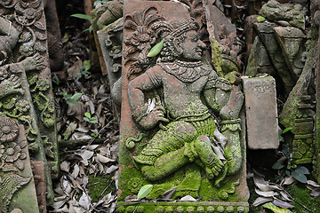 Image showing ASIA THAILAND CHIANG MAI WAT PHAN TAO