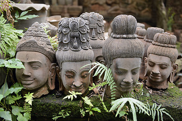 Image showing ASIA THAILAND CHIANG MAI WAT PHAN TAO