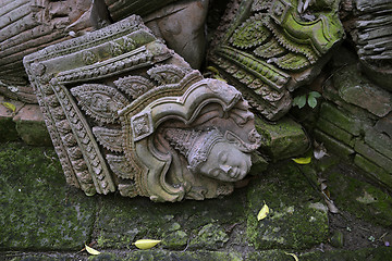 Image showing ASIA THAILAND CHIANG MAI WAT PHAN TAO