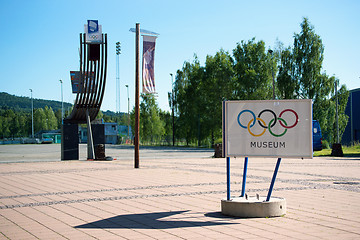 Image showing LILLEHAMMER, NORWAY - JULY 21, 2013: 19 years later, Winter Olym