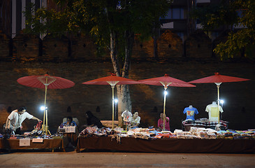 Image showing ASIA THAILAND CHIANG MAI WAT PHAN TAO