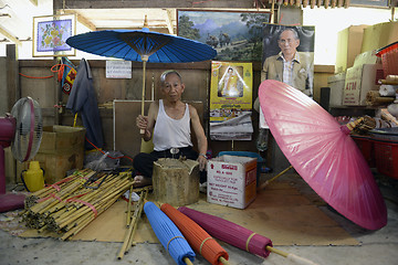 Image showing ASIA THAILAND CHIANG MAI WAT PHAN TAO