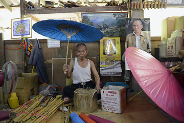 Image showing ASIA THAILAND CHIANG MAI WAT PHAN TAO