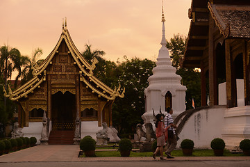 Image showing ASIA THAILAND CHIANG MAI WAT PHAN TAO