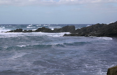 Image showing rough sea