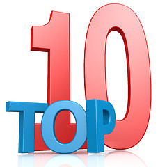 Image showing Top 10 word