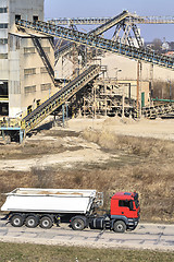 Image showing Sand proccessing plant 