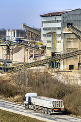Image showing Sand proccessing plant 