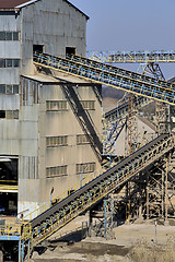 Image showing Sand proccessing plant 