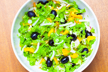 Image showing Assorted salad