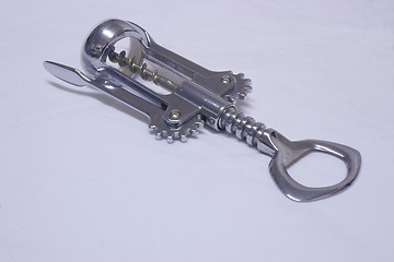 Image showing metal corkscrew