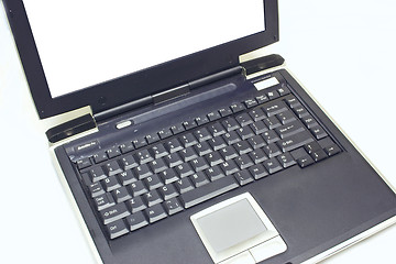 Image showing laptop keyboard and screen