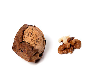 Image showing Walnut isolated on white background