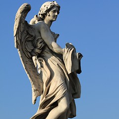 Image showing Rome angel statue