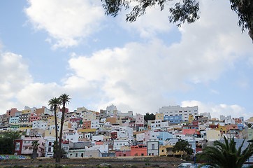 Image showing Residential district in Las Palmas, Gran Canaria