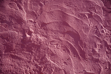 Image showing Pink colored wall structure