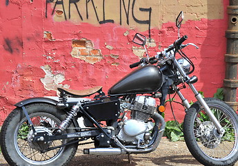 Image showing Motorbike.