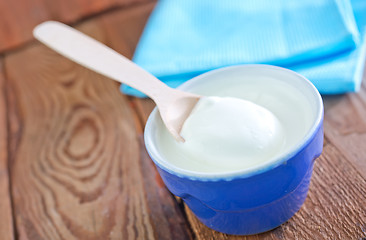 Image showing sour cream