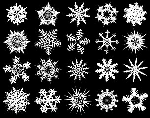 Image showing Snowflake selection