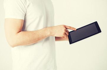 Image showing man with tablet pc