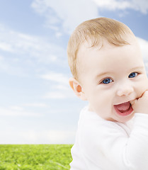 Image showing adorable baby boy