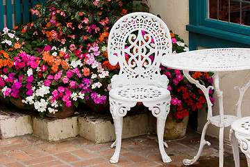 Image showing Garden furniture