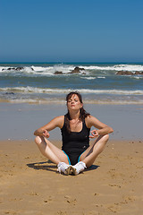 Image showing Yoga Model