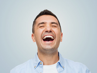 Image showing laughing man