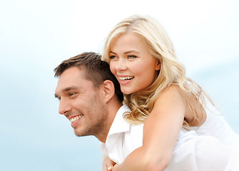 Image showing couple at seaside