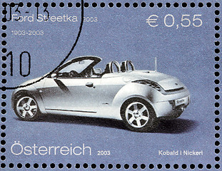 Image showing Roadster Stamp