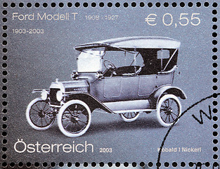 Image showing Tin Lizzy Stamp