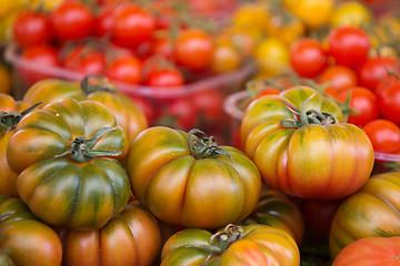 Image showing Campo De Fiori street market