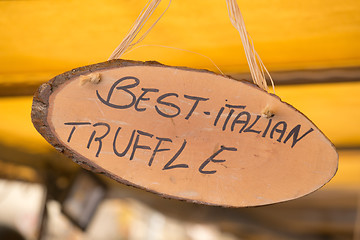 Image showing Campo De Fiori street market