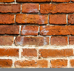 Image showing milan  in italy old church concrete wall  