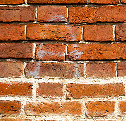 Image showing milan  in italy old church concrete wall  