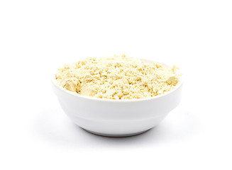 Image showing Lupin flour in bowl