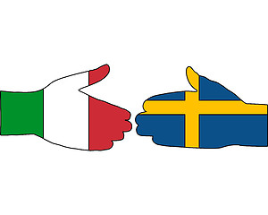 Image showing International Handshake