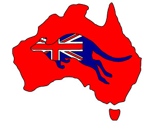 Image showing Australian kangaroo