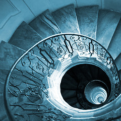 Image showing Spiral staircase

