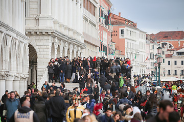 Image showing People at Riva degli Schiavoni 