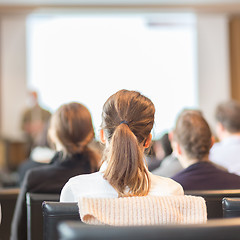 Image showing Audience in the lecture hall.