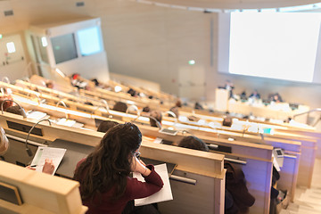 Image showing Audience in the lecture hall.